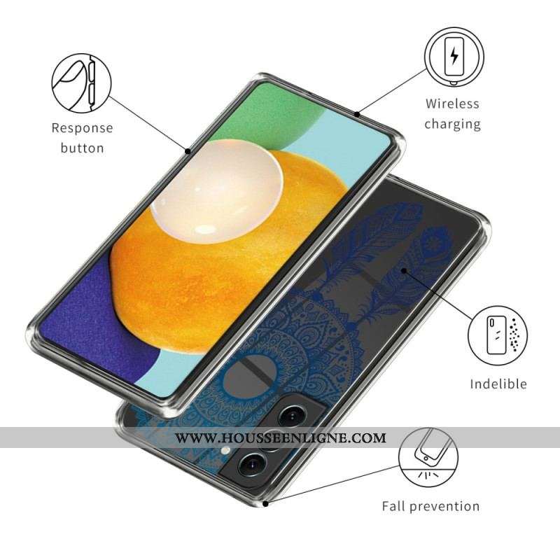 Coque Samsung Galaxy S23 5G Transparente Attrape Rêves