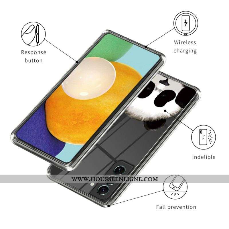 Coque Samsung Galaxy S23 5G Transparente Super Panda