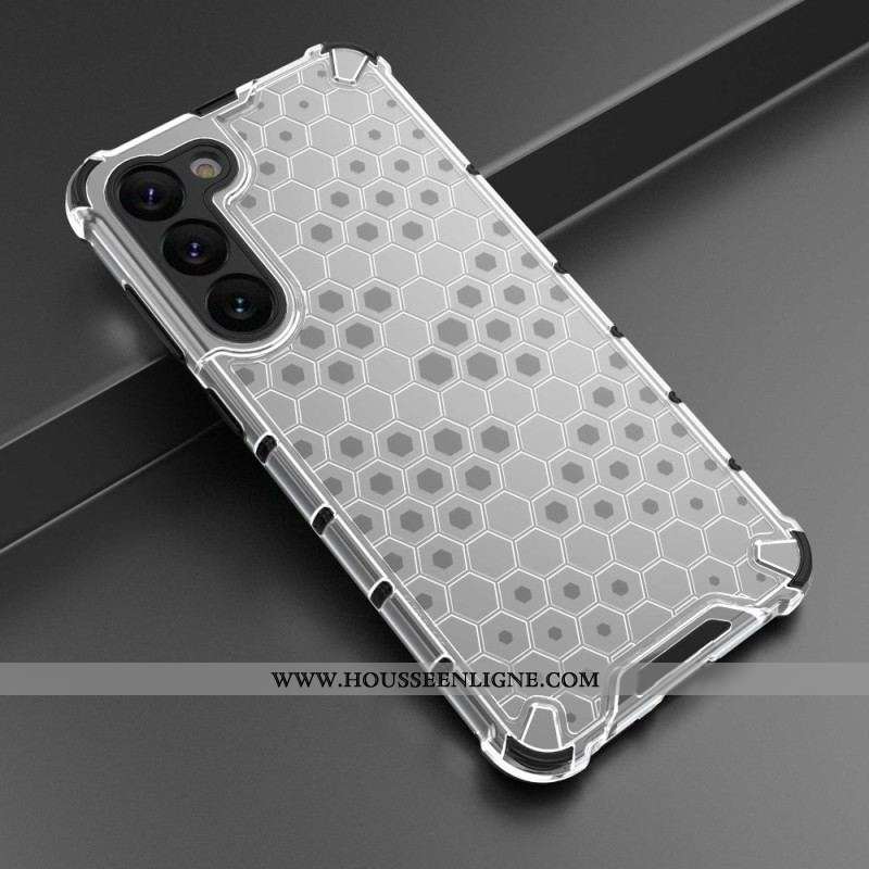 Coque Samsung Galaxy S23 Plus 5G Style Nid d'Abeille