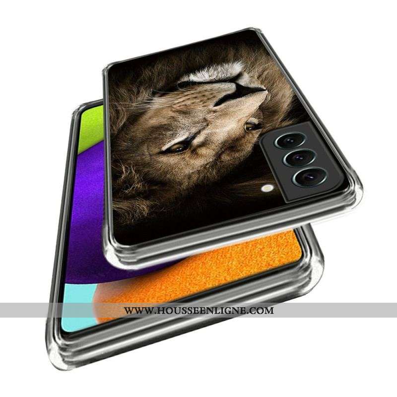 Coque Samsung Galaxy S23 Silicone Lion