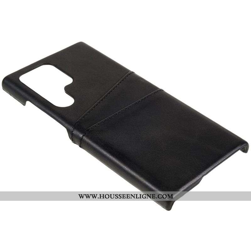 Coque Samsung Galaxy S23 Ultra 5G Deux Porte-Cartes