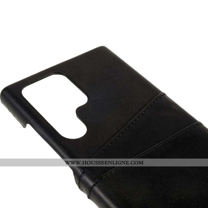 Coque Samsung Galaxy S23 Ultra 5G Deux Porte-Cartes