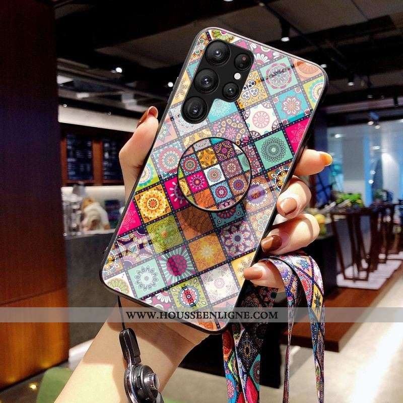 Coque Samsung Galaxy S23 Ultra 5G Patchwork