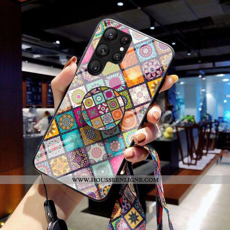 Coque Samsung Galaxy S23 Ultra 5G Patchwork