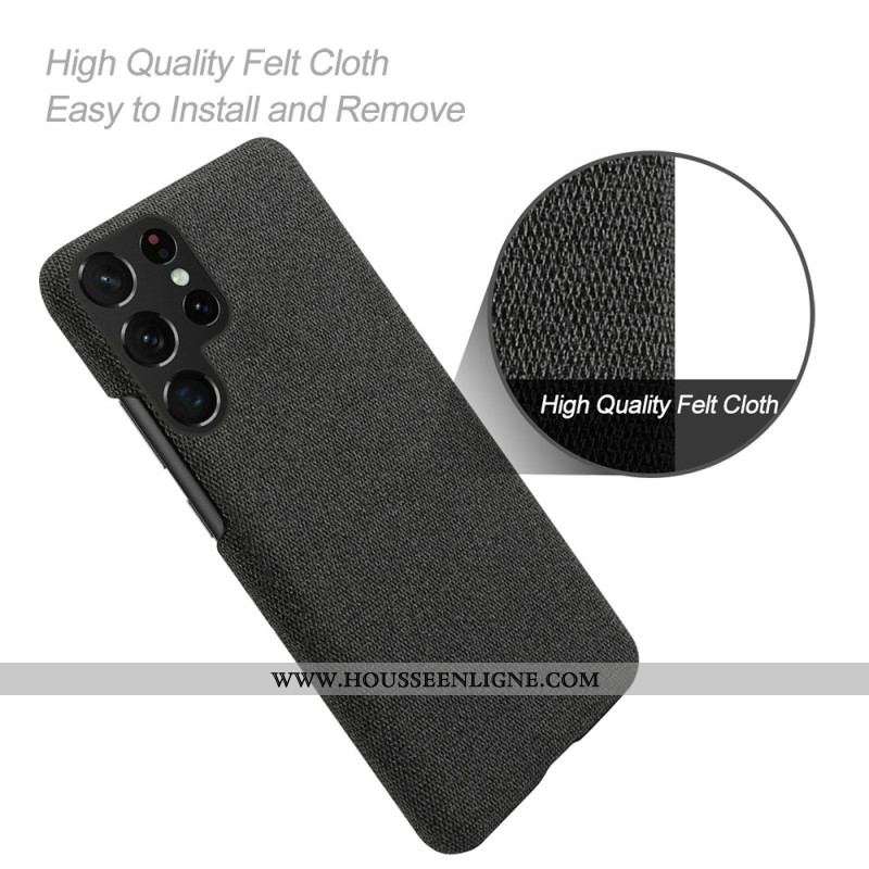 Coque Samsung Galaxy S23 Ultra 5G Tissu