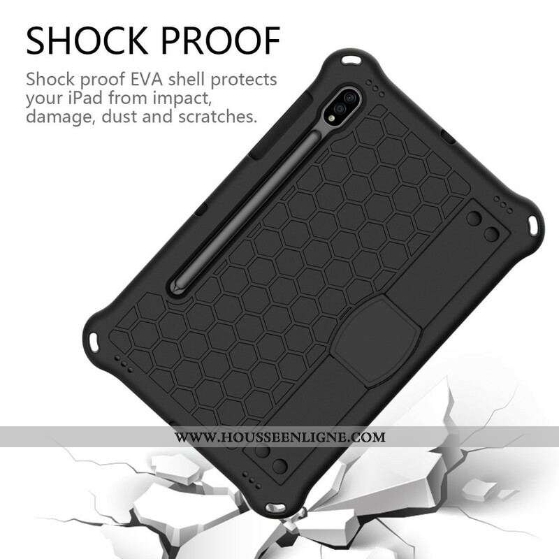 Coque Samsung Galaxy Tab S8 / Tab S7 EVA avec Sangle-Support