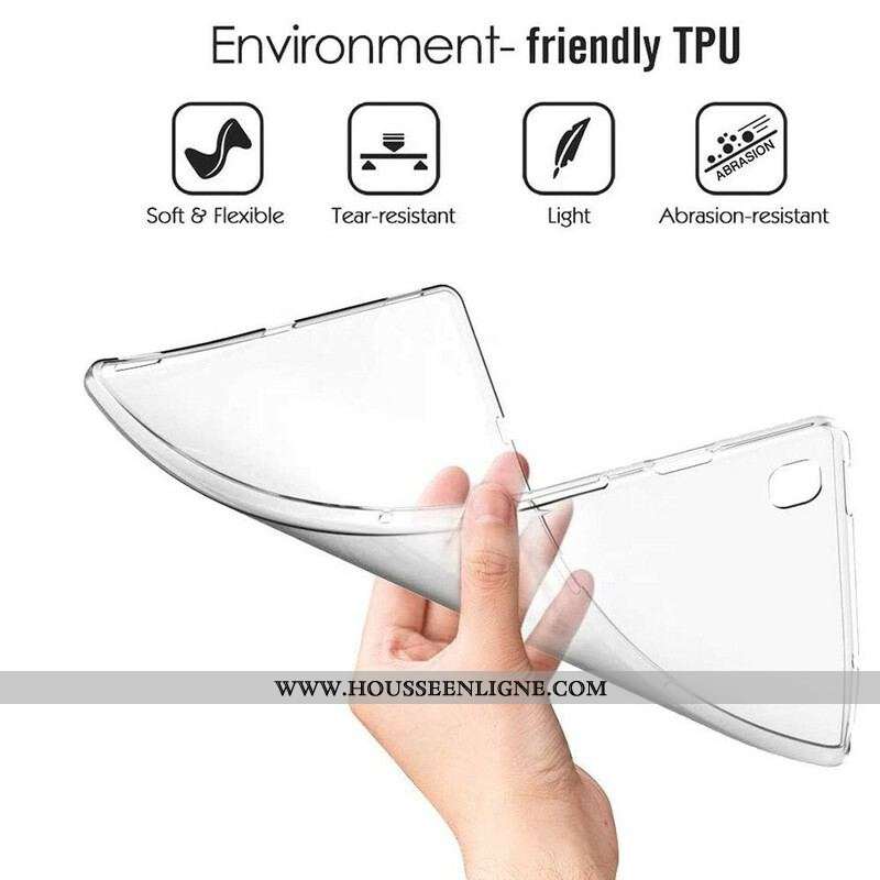 Coque Samsung Galaxy Tab S8 / Tab S7 Transparente Givrée