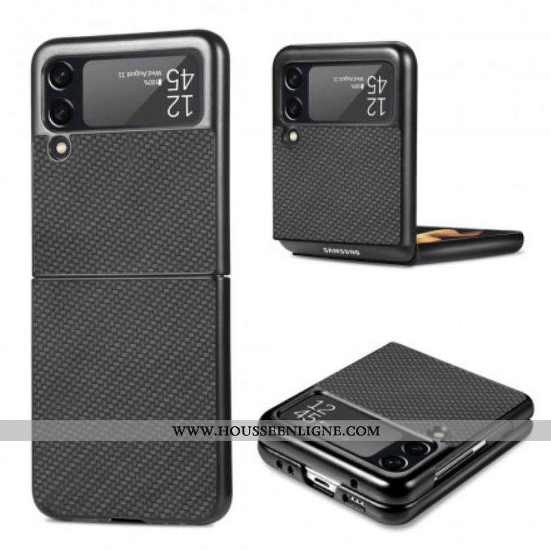 Coque Samsung Galaxy Z Flip 3 5G Fibre Carbone Texturée