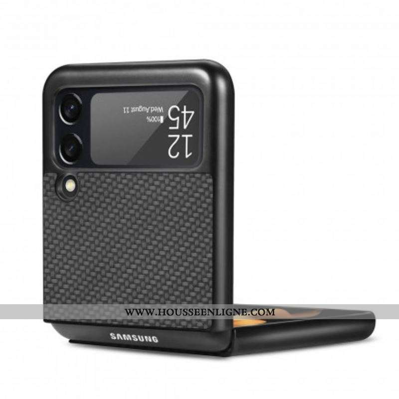 Coque Samsung Galaxy Z Flip 3 5G Fibre Carbone Texturée