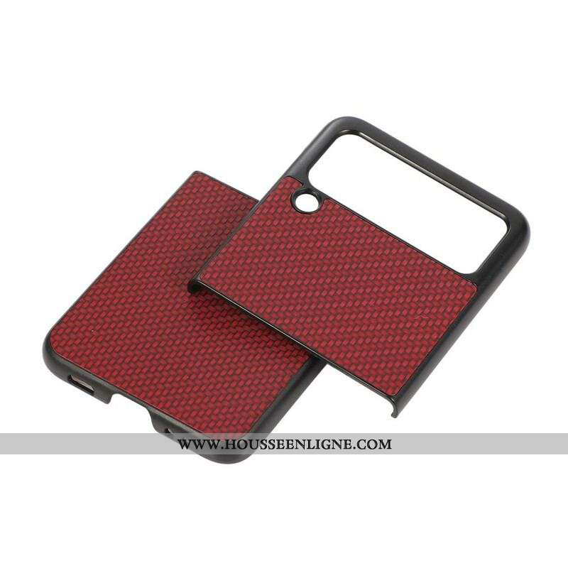 Coque Samsung Galaxy Z Flip 3 5G Fibre Carbone