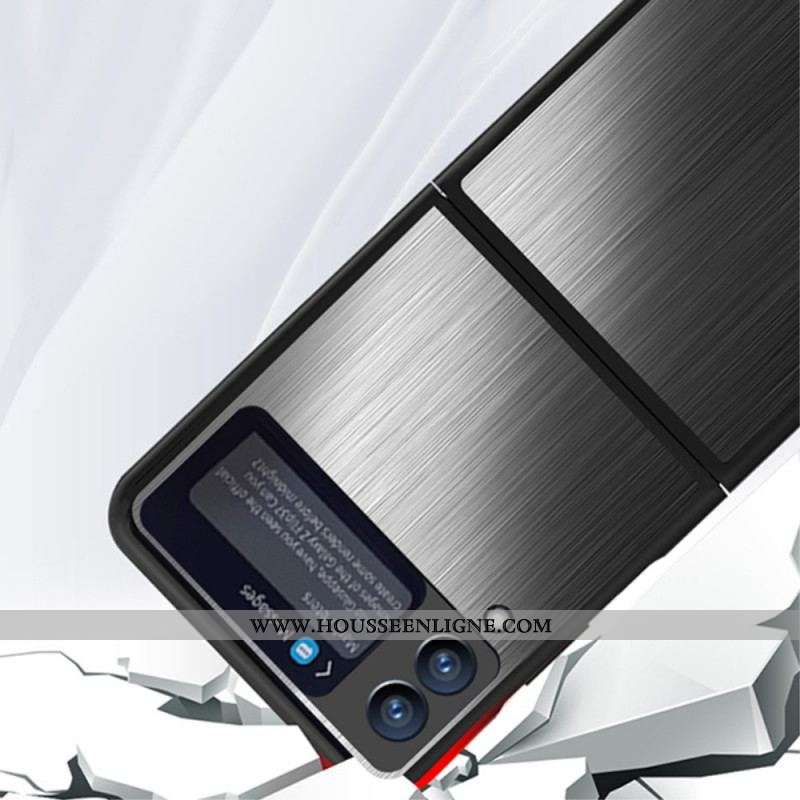 Coque Samsung Galaxy Z Flip 3 5G Stainless Brossé