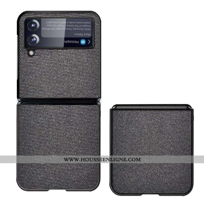 Coque Samsung Galaxy Z Flip 3 5G Texture Tissu