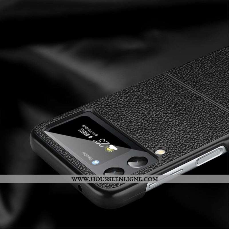 Coque Samsung Galaxy Z Flip 3 5G Véritable cuir