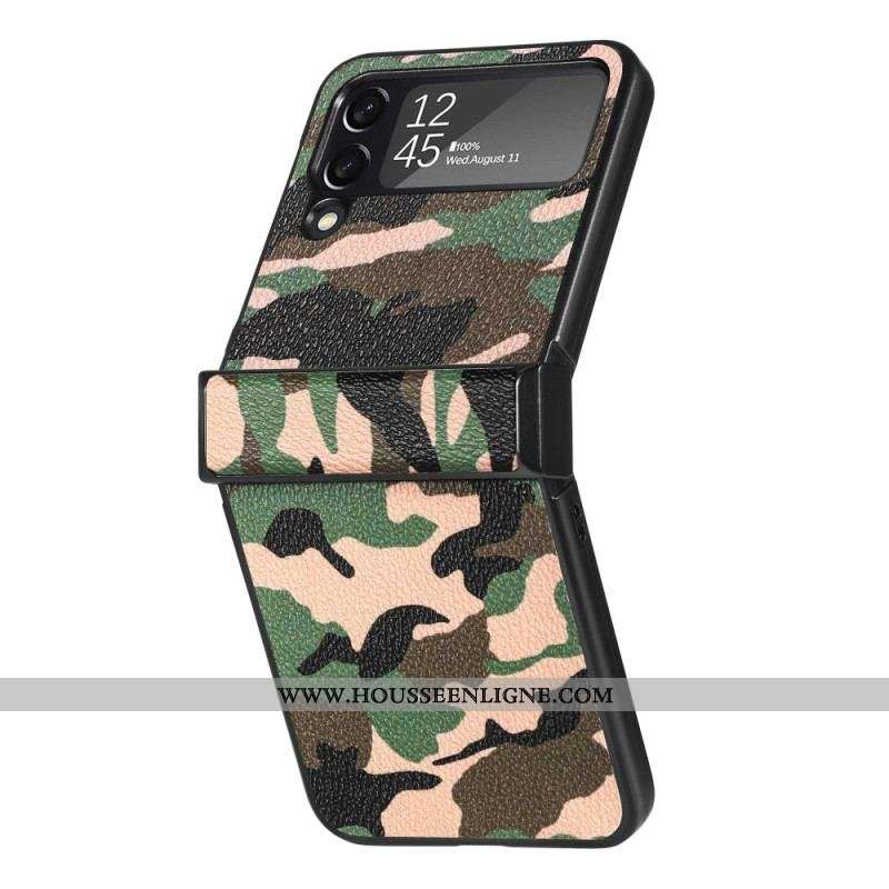 Coque Samsung Galaxy Z Flip 4 Camouflage Militaire