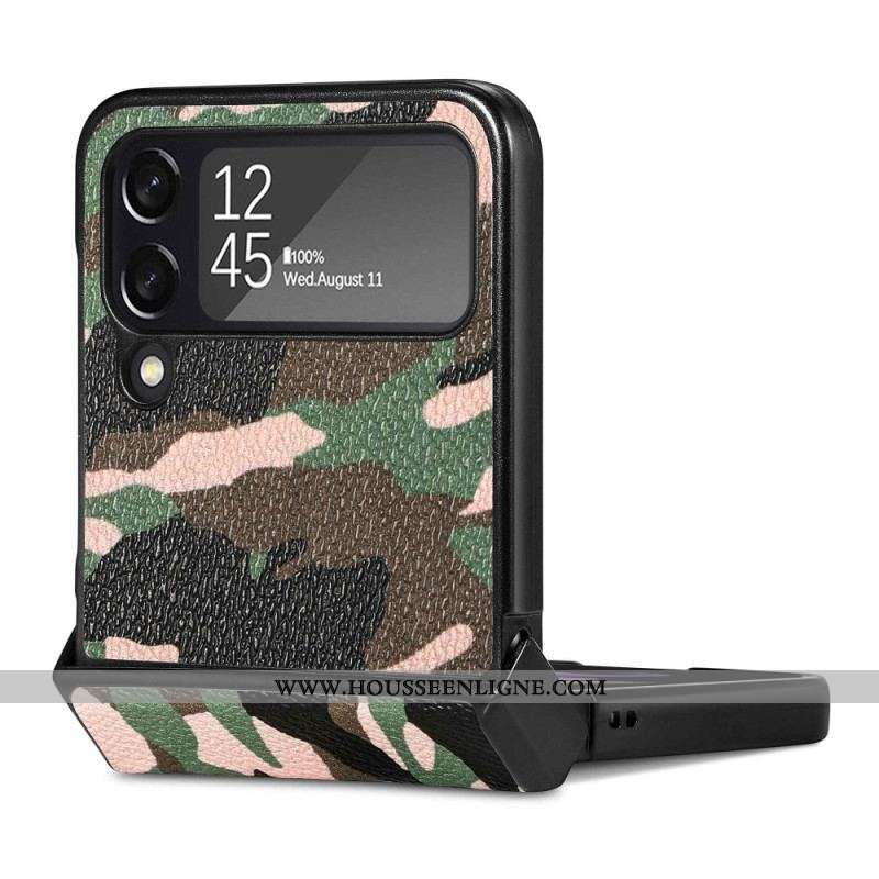 Coque Samsung Galaxy Z Flip 4 Camouflage Militaire