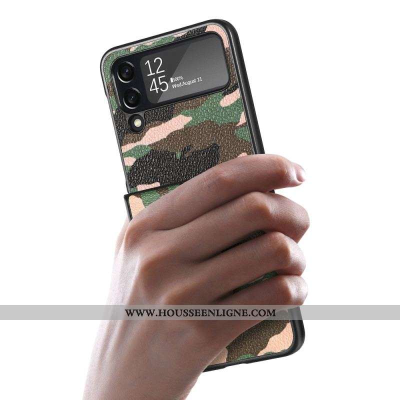 Coque Samsung Galaxy Z Flip 4 Camouflage Militaire