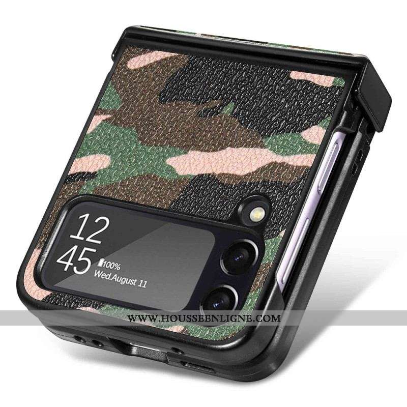 Coque Samsung Galaxy Z Flip 4 Camouflage Militaire