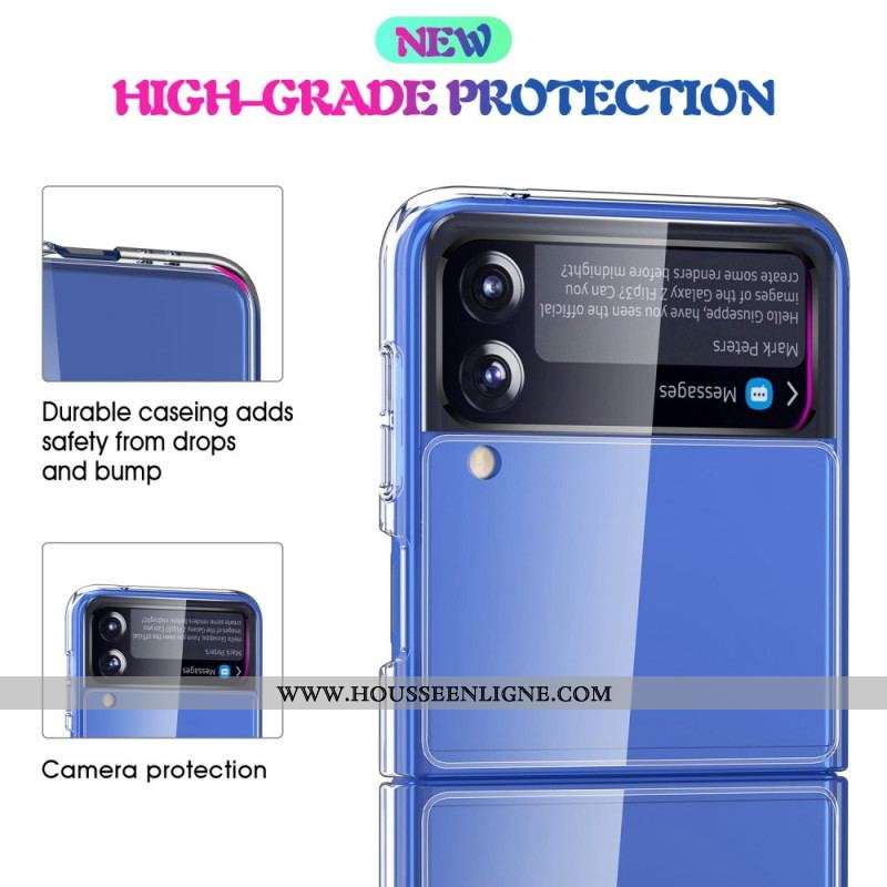 Coque Samsung Galaxy Z Flip 4 Crystal