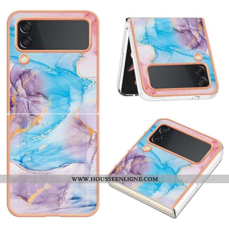 Coque Samsung Galaxy Z Flip 4 Design Marbre