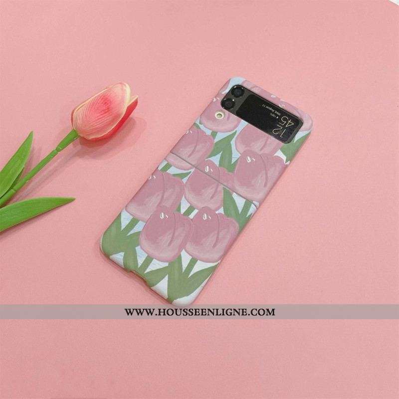 Coque Samsung Galaxy Z Flip 4 Fleurs