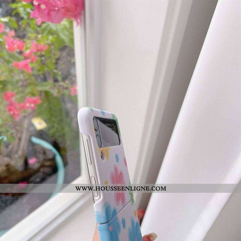 Coque Samsung Galaxy Z Flip 4 Jolies Fleurs