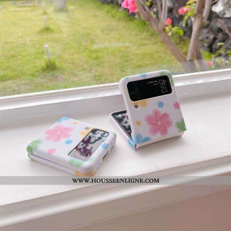 Coque Samsung Galaxy Z Flip 4 Jolies Fleurs