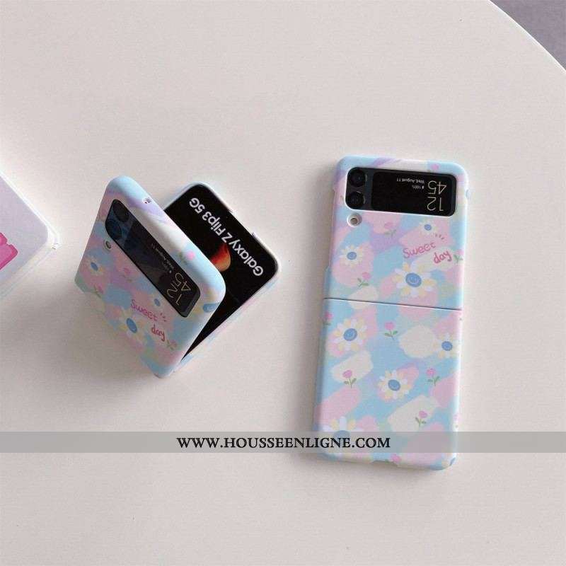 Coque Samsung Galaxy Z Flip 4 Petites Marguerites