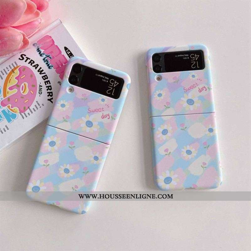 Coque Samsung Galaxy Z Flip 4 Petites Marguerites