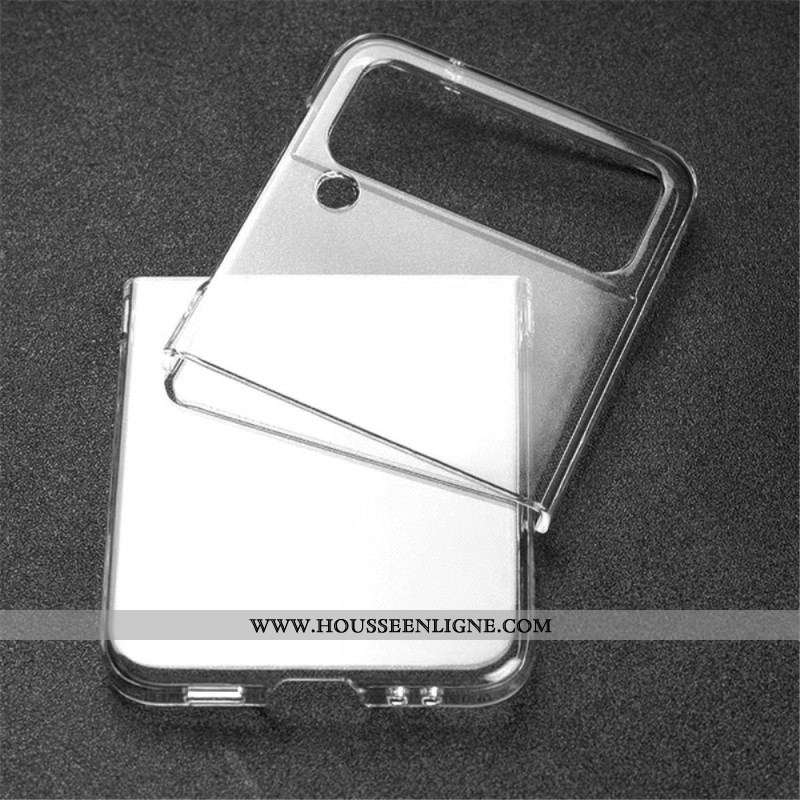 Coque Samsung Galaxy Z Flip 4 Plastique Transparente