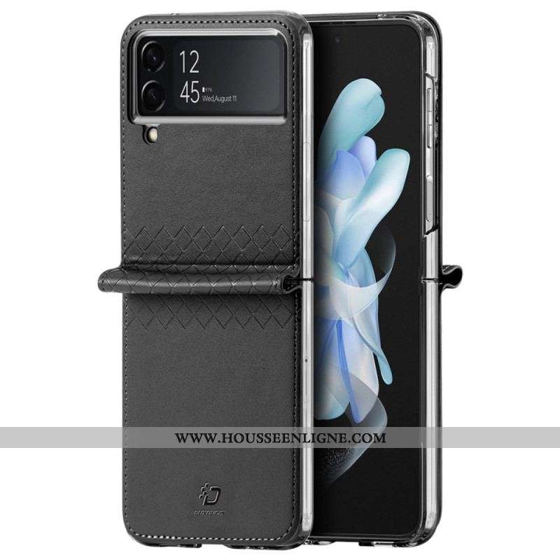 Coque Samsung Galaxy Z Flip 4 Simili Cuir Dux Ducis