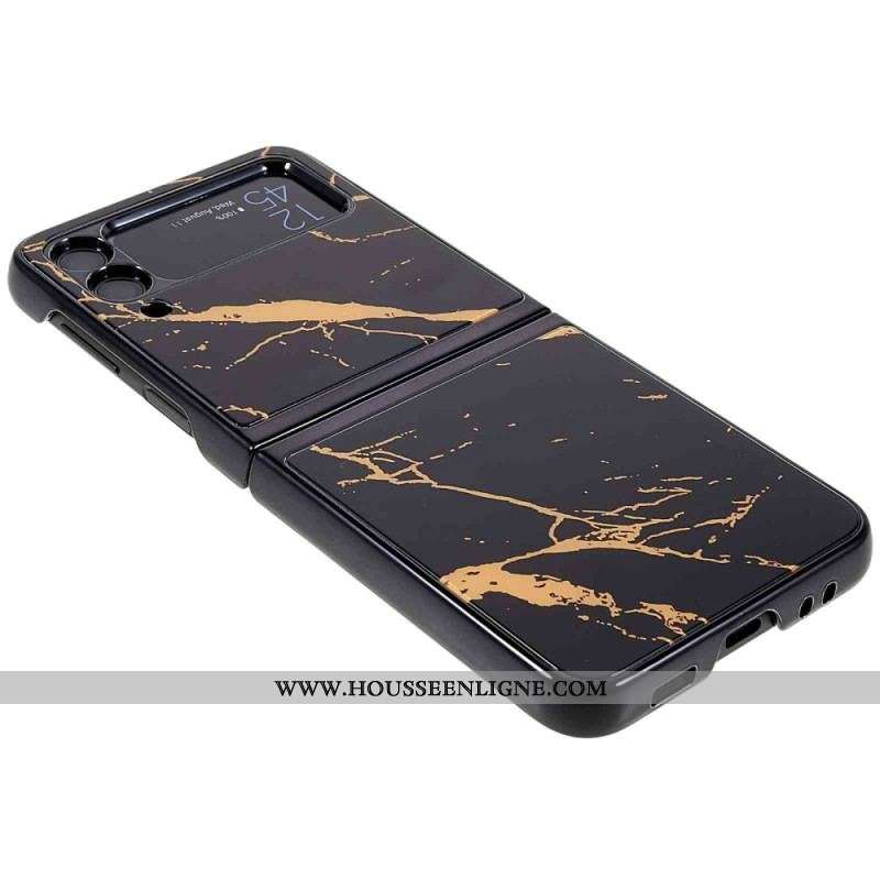 Coque Samsung Galaxy Z Flip 4 Style Marbre