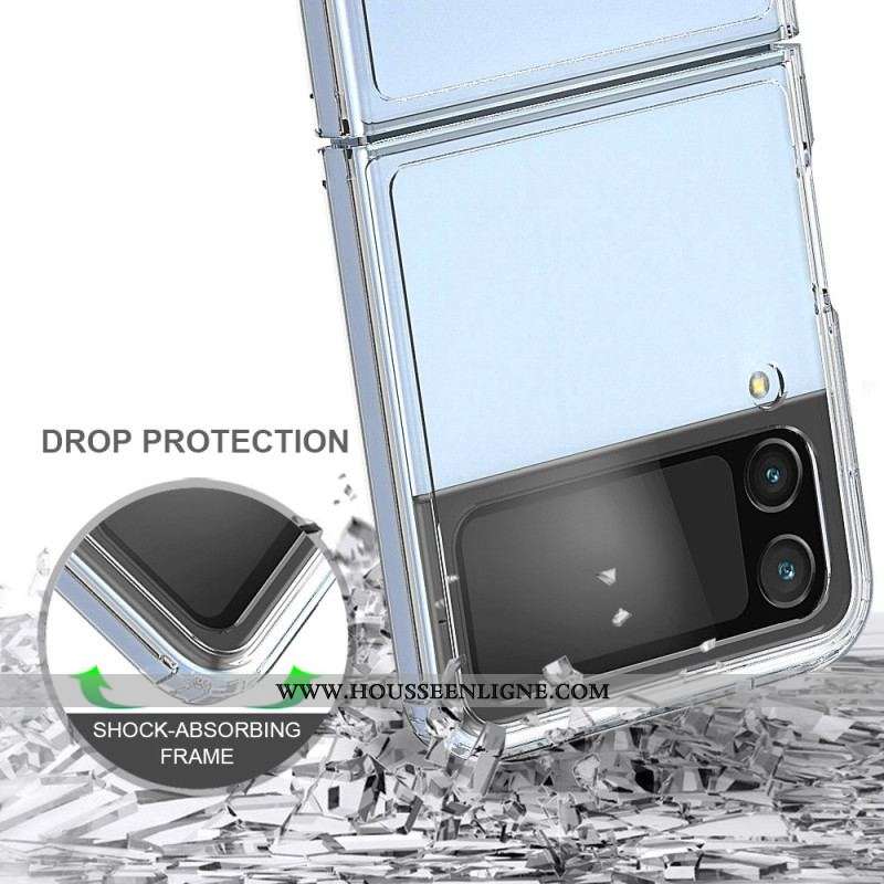 Coque Samsung Galaxy Z Flip 4 Transparente Contour Renforcé