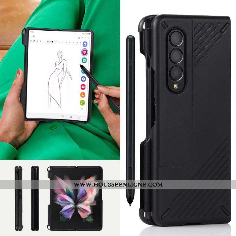 Coque Samsung Galaxy Z Fold 3 5G Design Porte-Stylet