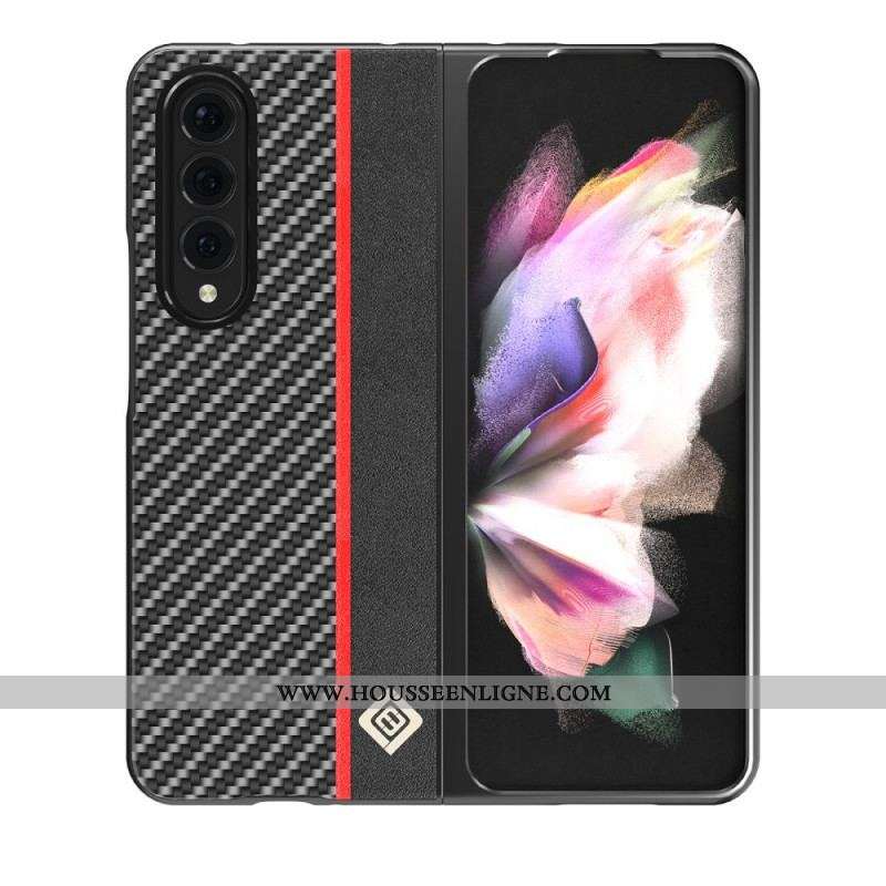 Coque Samsung Galaxy Z Fold 3 5G Fibre Carbone Line LC.IMEEKE