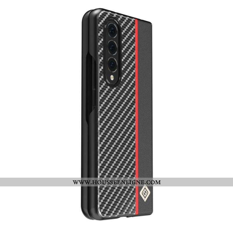 Coque Samsung Galaxy Z Fold 3 5G Fibre Carbone Line LC.IMEEKE