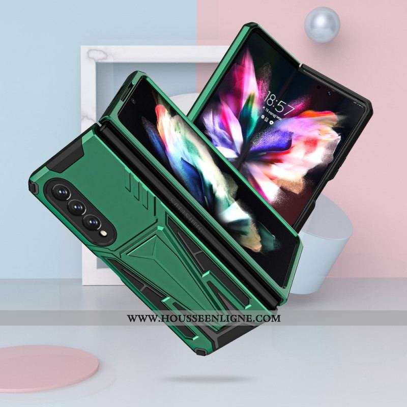 Coque Samsung Galaxy Z Fold 3 5G Résistante Support Premium