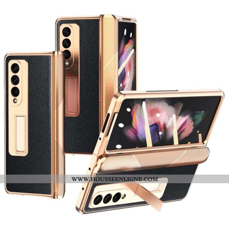 Coque Samsung Galaxy Z Fold 3 5G Support et Protecteur Écran