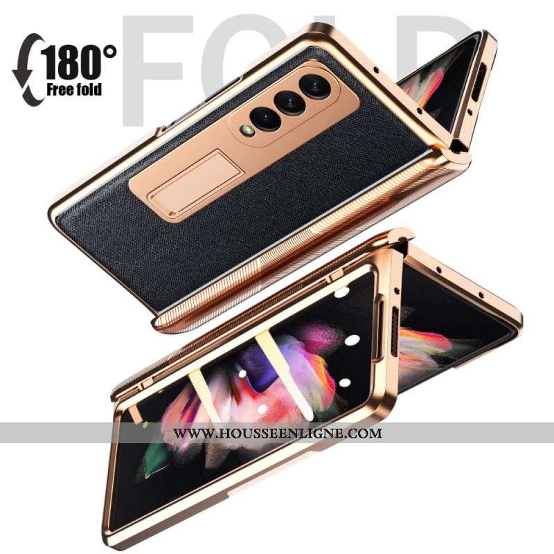 Coque Samsung Galaxy Z Fold 3 5G Support et Protecteur Écran