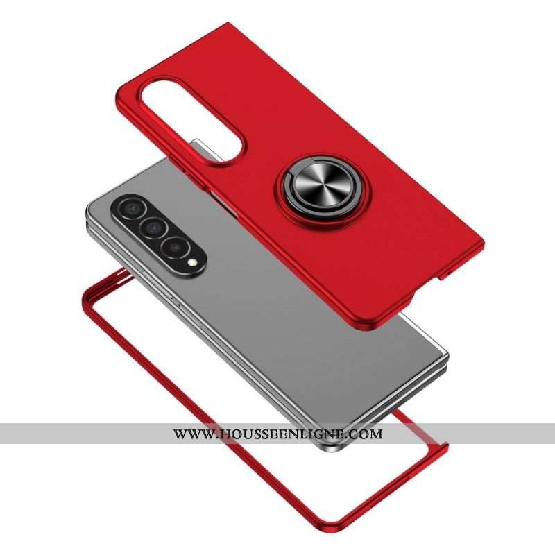 Coque Samsung Galaxy Z Fold 4 Basic Color Anneau