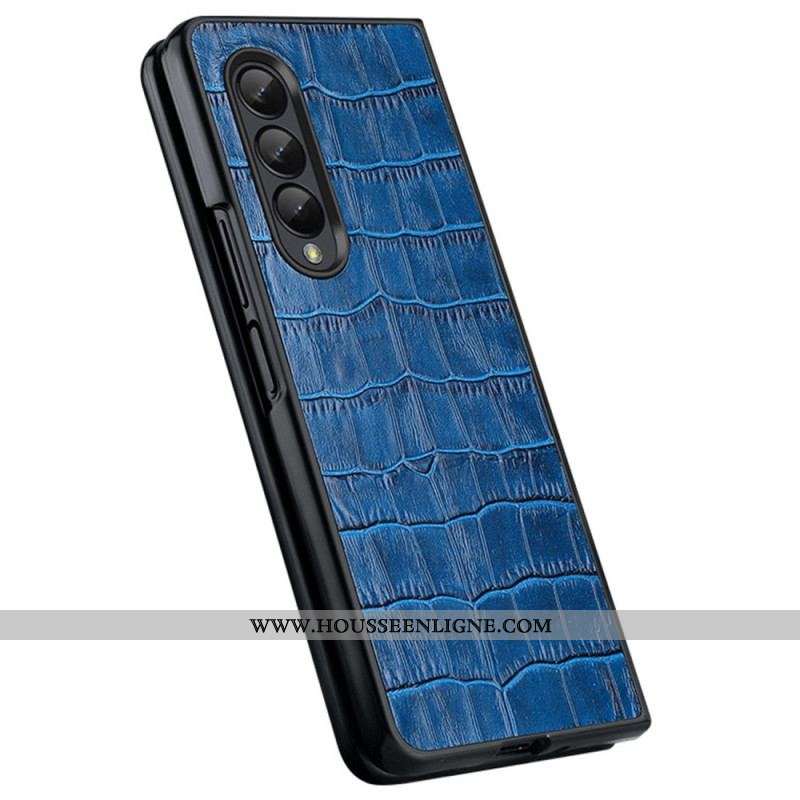 Coque Samsung Galaxy Z Fold 4 Croco Chic