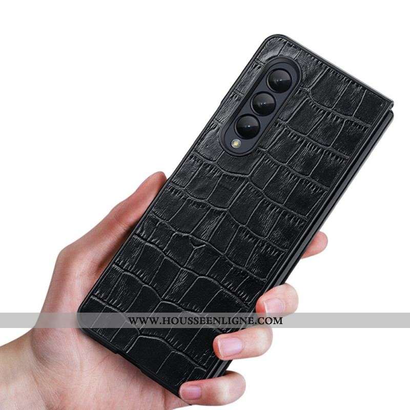 Coque Samsung Galaxy Z Fold 4 Croco Chic