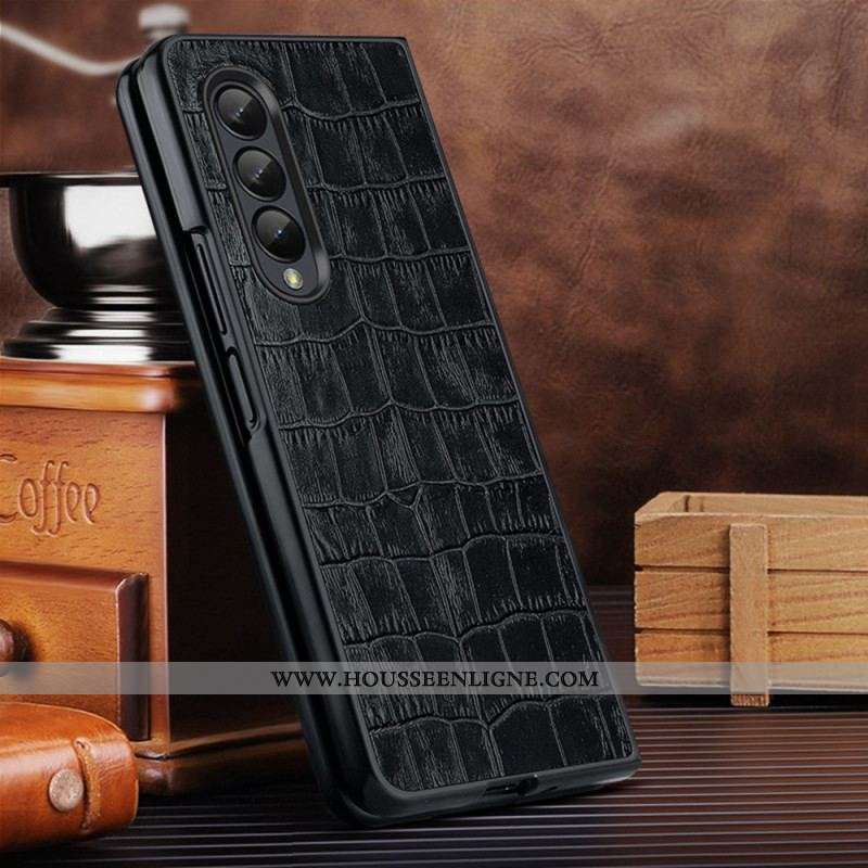 Coque Samsung Galaxy Z Fold 4 Croco Chic