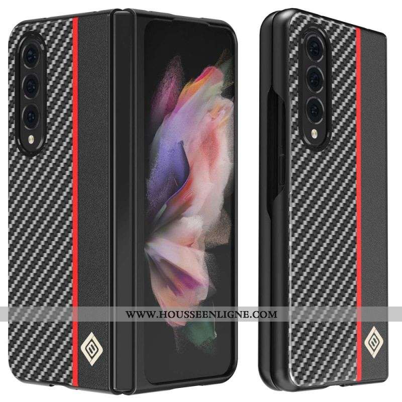 Coque Samsung Galaxy Z Fold 4 Fibre de Carbone Line Lc. Imeeke