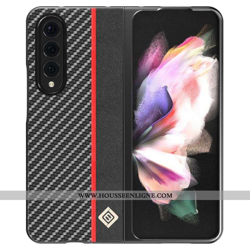 Coque Samsung Galaxy Z Fold 4 Fibre de Carbone Line Lc. Imeeke