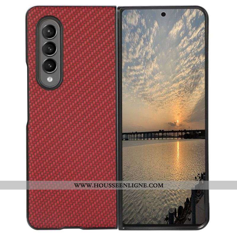 Coque Samsung Galaxy Z Fold 4 Fibre de Carbone