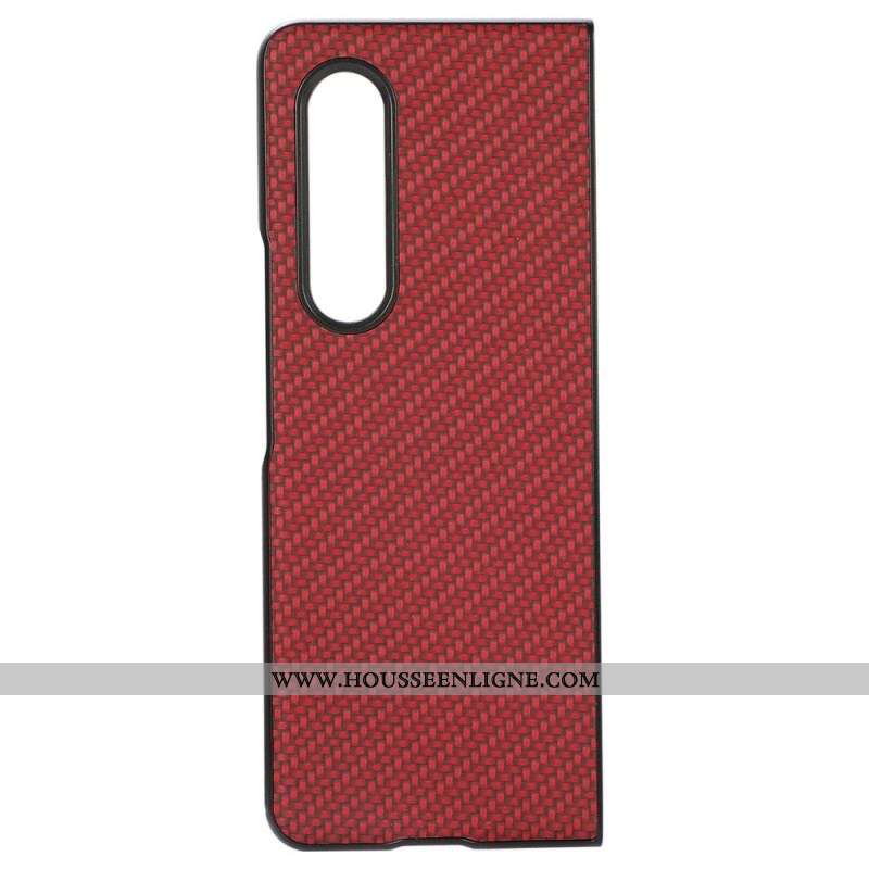 Coque Samsung Galaxy Z Fold 4 Fibre de Carbone