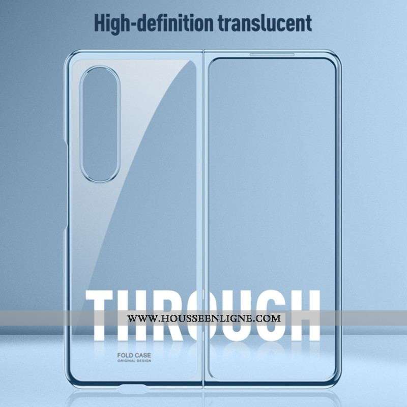 Coque Samsung Galaxy Z Fold 4 Métallique Discret