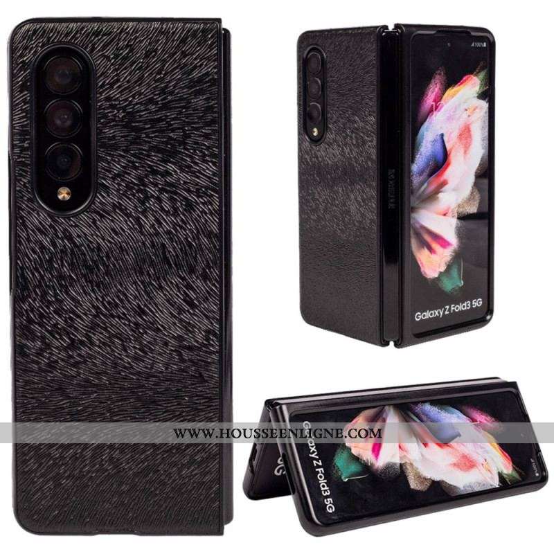 Coque Samsung Galaxy Z Fold 4 Relief Fourrure