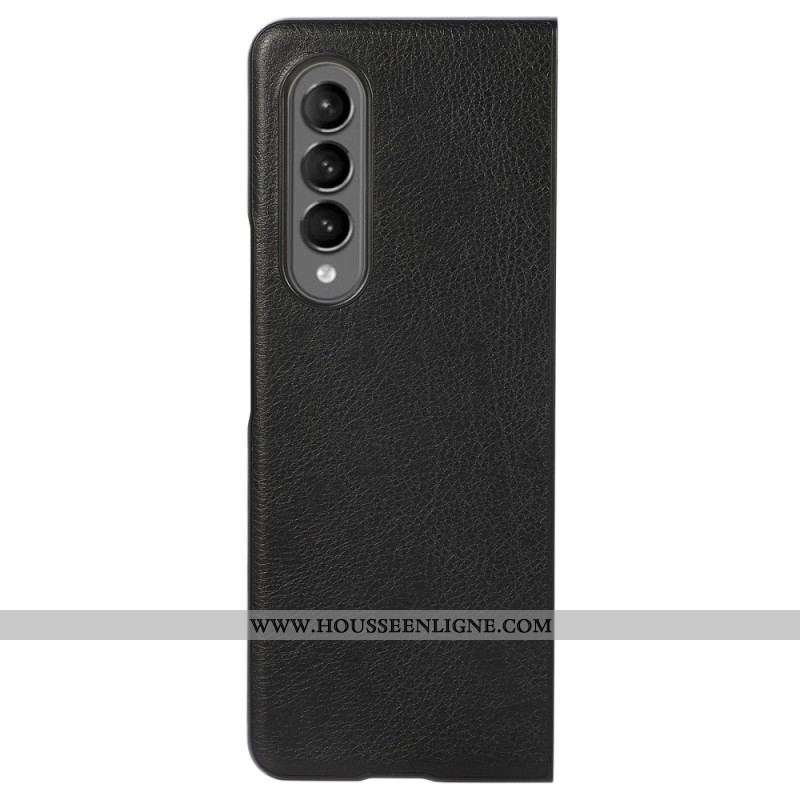 Coque Samsung Galaxy Z Fold 4 Simili Cuir Classique