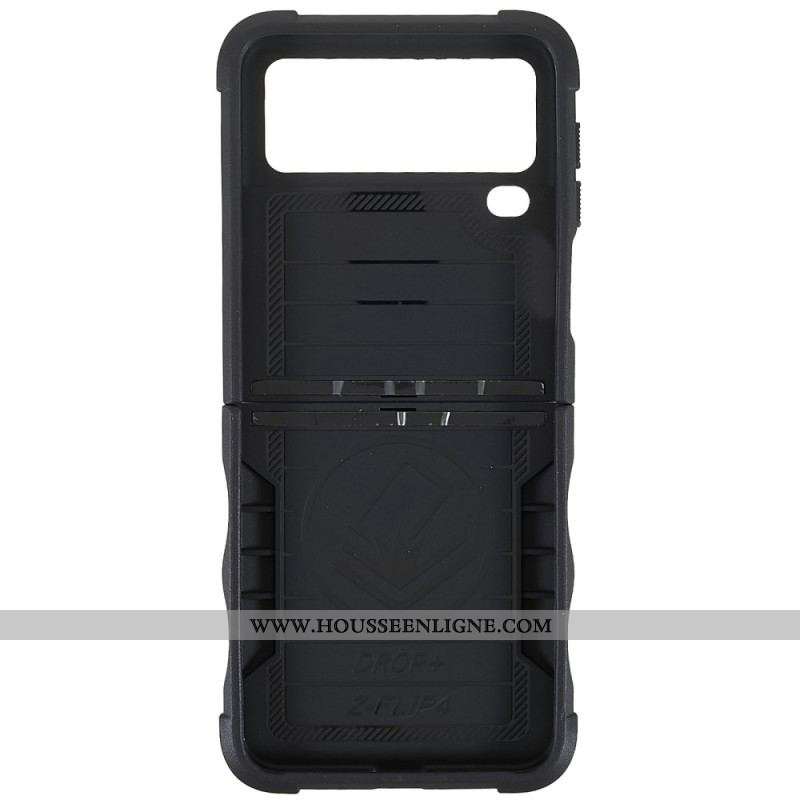 Coque Samsung Z Flip 4 Hybride à Boutons